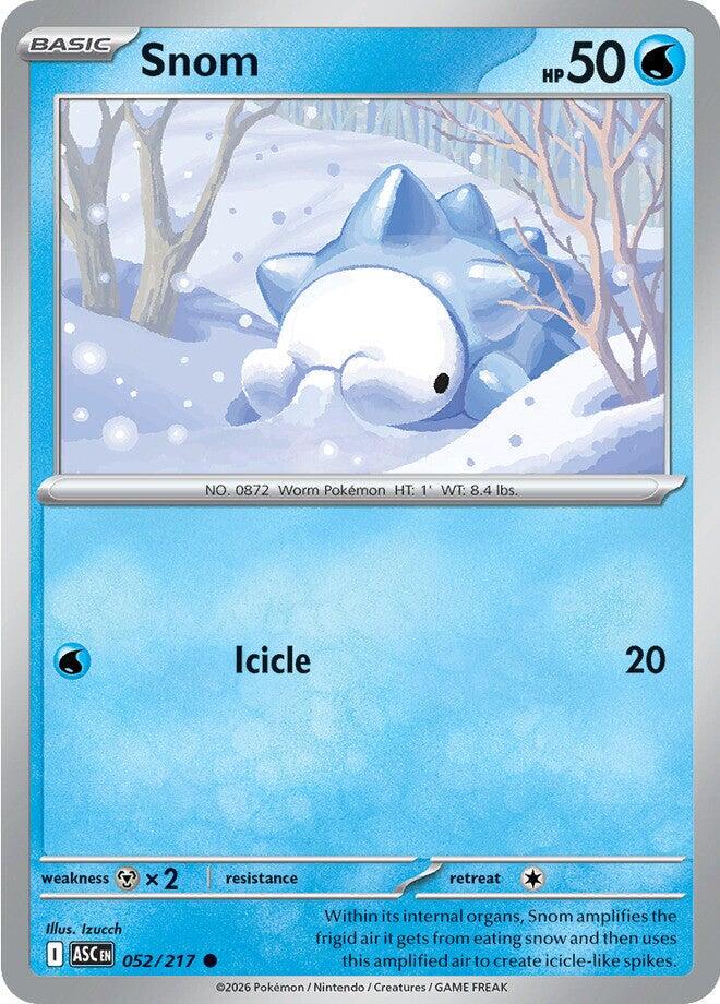 Ascended Heroes Snom Pokémon card